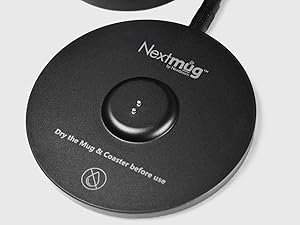 Nextmug Temperatureled, SelfHeatg Travel Burgundy 447