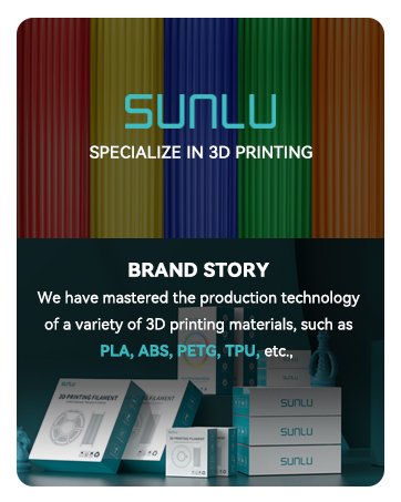 SUNLU High-Speed 0.75mm 3D Printer Filament - Black, 30mm 650