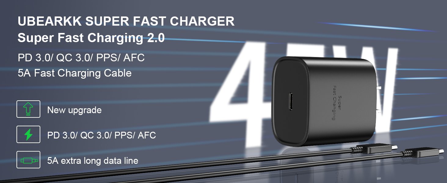 Ultra Fast Charger for Samsung Galaxy and Android Phones 615