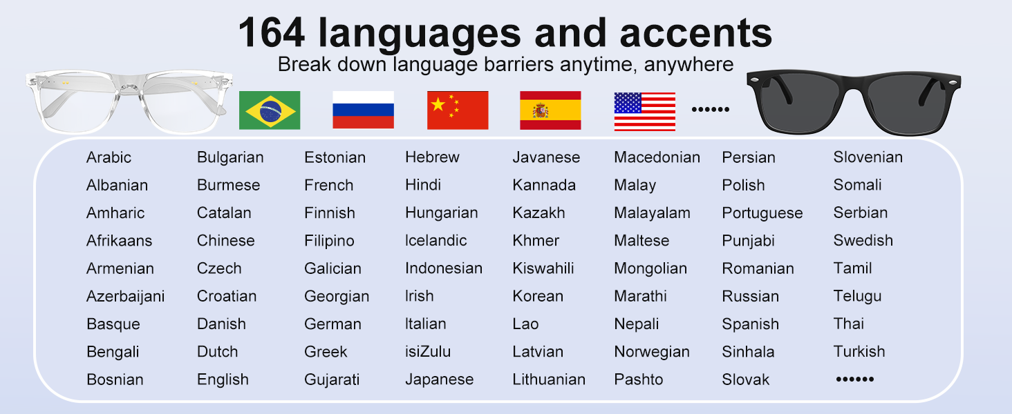 Smart Glasses Women Chat , Bluetooth Transla 423