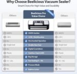 95Kpa Powerful Precision Vacuum Sealer, Double Hea - Image 2