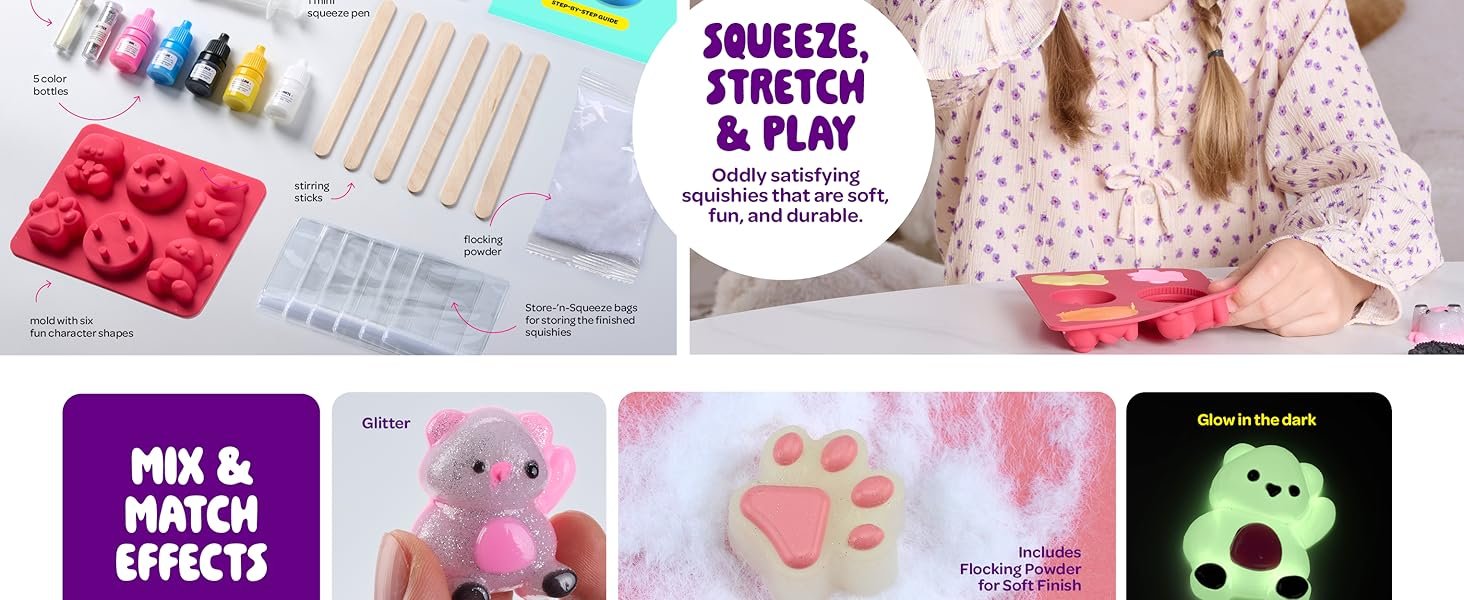 Taba Squishy Makg Easter Gifts - Craft Kits Girl 600