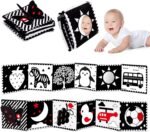 Black White High Contrast Toys Baby mont - Image 2