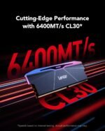 Lexar Gen2 DDR5 32GB 2x16GB 6400MHz CL30, 288P UDIMM Deskt - Image 2