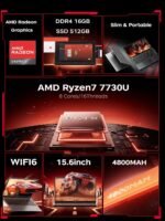 Light Gamg Laptop Ryzen7 7730U Processor（ .5GHz,/,16GB DDR - Image 2