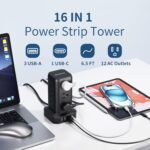 Surge Protector Power Strip . Cord, Power Strip To - Image 2