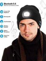 Wmcaps Bluetooth Beanie Light, Unisex Rechar - Image 2