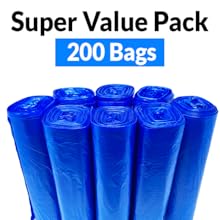 Reliable SuperValue Gallon Recycling Bags - Blue Tra 577