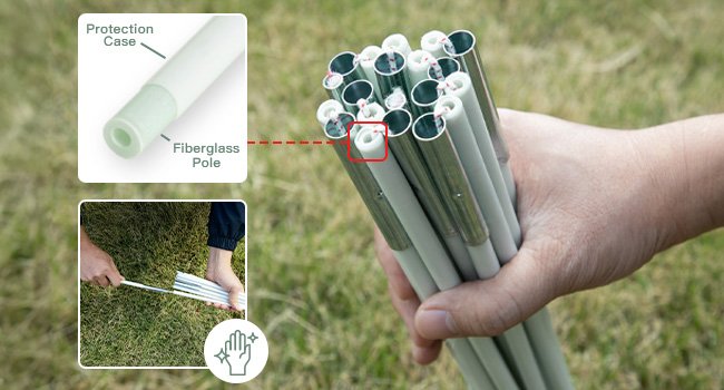 Night packg Tent Persons Lightweight Waterpr 477