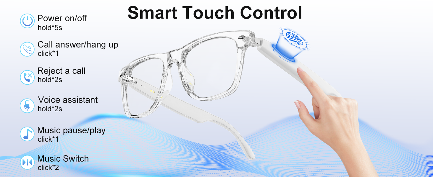 Smart Glasses Women Chat , Bluetooth Transla 421