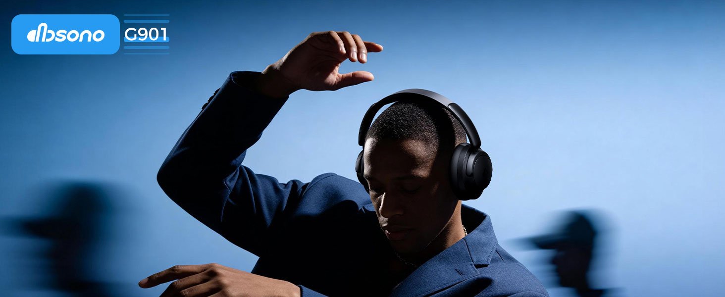 Hybrid Active Noise Cancelling Over-Ear Bluetooth Headpho 597