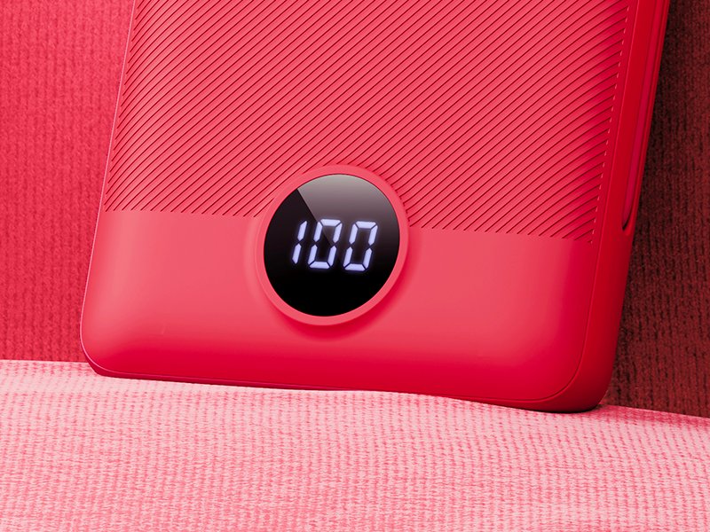 Portable Charger Built Cables Wall Plug, VRURC Power Bank 507