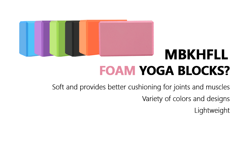 Yoga Block Supportive LatexFree Foam Soft NonSlip Surface 410